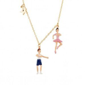 Les Nereides N2 Ballet Dancers Making A "Retiré" Step & Star Necklace
